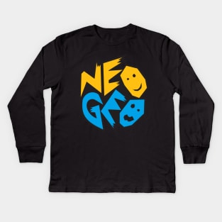 Neo Geo Kids Long Sleeve T-Shirt